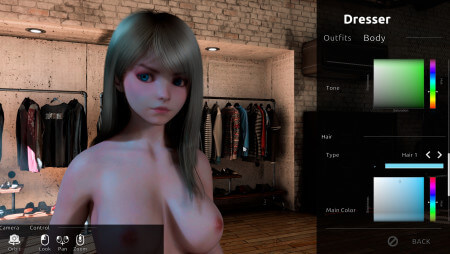Adult game D.Sim - Version 0.0.2a preview image