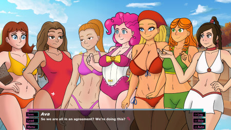 Adult game Lesbian Academy - Version 2.1.1 Remake preview image