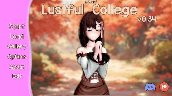 Lustful College Rework - Version 0.36 Halloween cover image