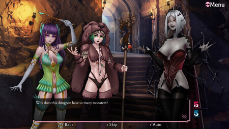 Adult game EmyLiveShow: Dungeon & Mistresses Tale - Demo preview image