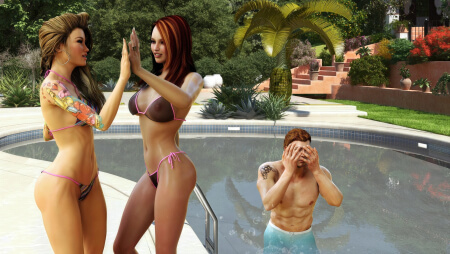 Adult game Living with Temptation 2: French Confessions - Demo preview image