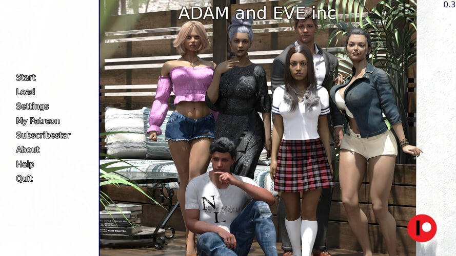 Adam and Eve Inc - Version 0.3 cover image