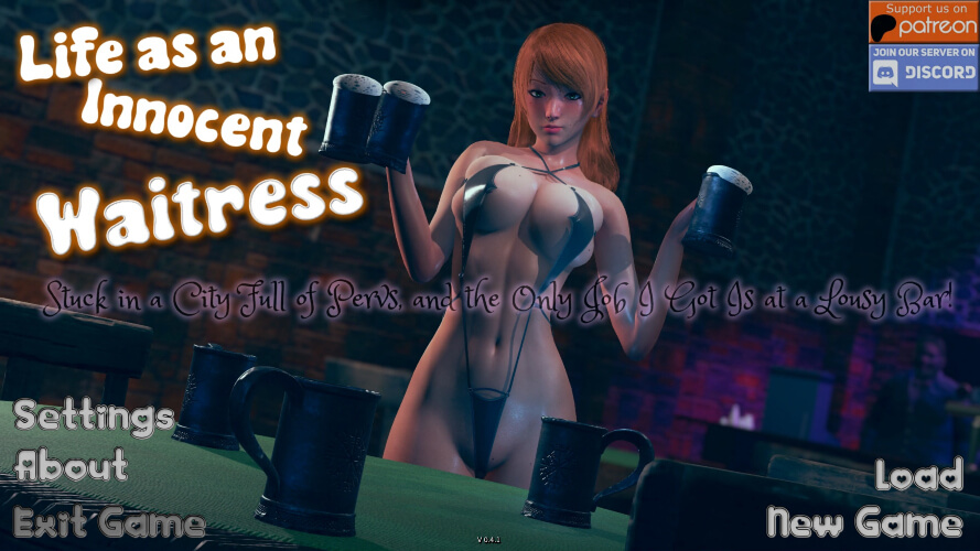 Life as an Innocent Waitress - Version 0.4.1 cover image