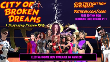 City of Broken Dreams: A Femdom Superhero Game - Version 0.17 BugFix