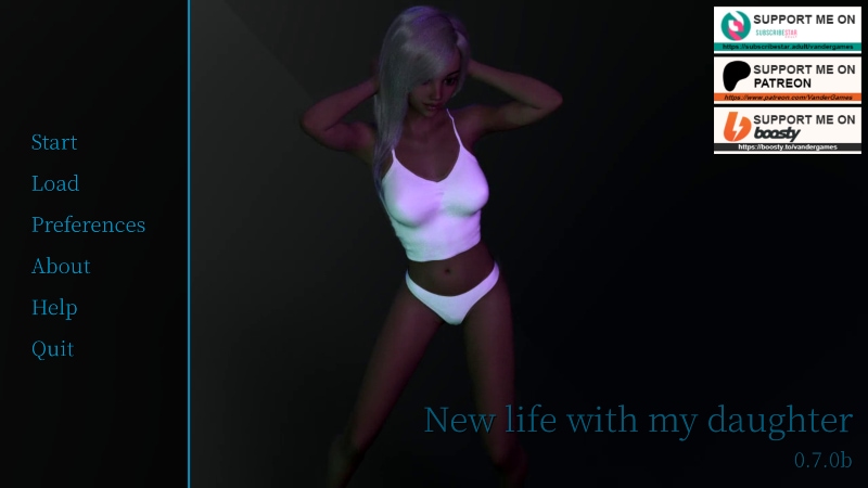 New Life With My Daughter - Version 0.7.0b cover image