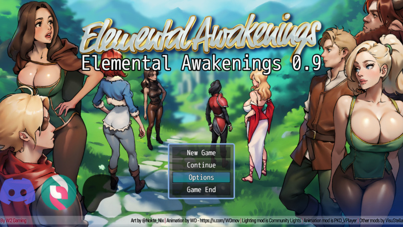 Elemental Awakenings - Version 0.12 cover image