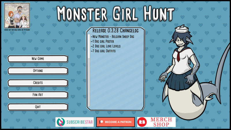 Monster Girl Hunt - Version 0.3.28 Hotfix 1 cover image