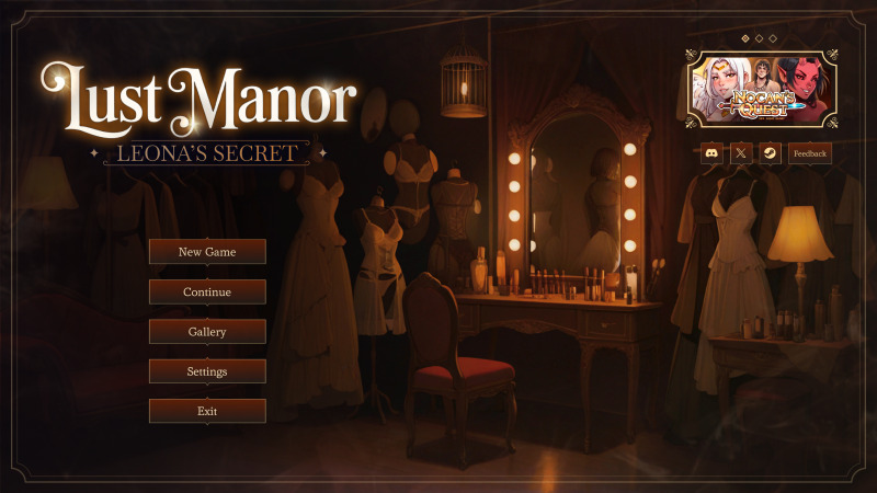 Lust Manor: Leona’s Secret - Final cover image