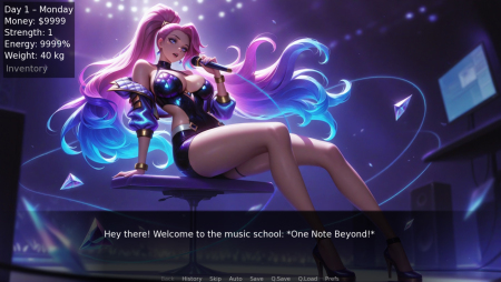 Adult game In a Parallel Universe - Version 0.8 preview image