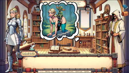 Adult game The Fall of Galadriel - Version 0.23.1 preview image