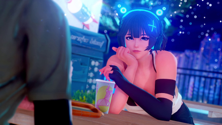 Adult game Neon Effect! - Demo preview image