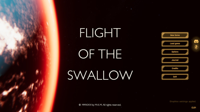 Flight of the Swallow - Version 0.21 cover image