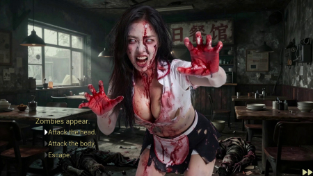 Adult game Girl, Don’t Distract My Zombie Survival preview image