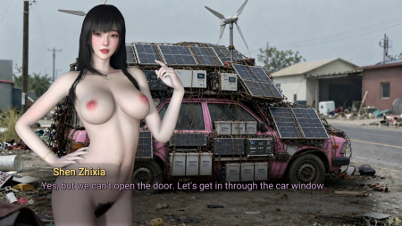 Adult game Girl, Don’t Distract My Zombie Survival preview image